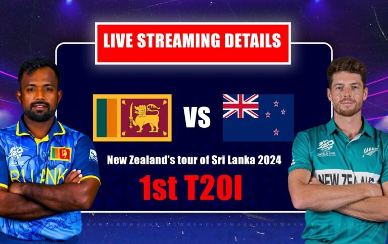 Sri Lanka vs New Zealand Live Stream | T20 Criket SL Vs NZ Live Full Match