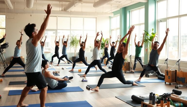 Yoga & Pilates Classes Attract Growing Male Participation